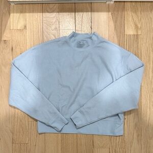 Abound Men's Soft Blue Crewneck Sweater